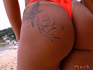 novinha takes that big cock deep in her ass