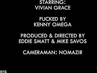 oh man my first bbc with vivian grace no pussy just atm balls deep anal rough sex gapes cum in mouth and swallow rps013