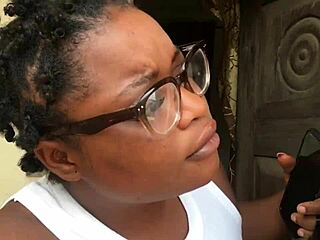 Whoa, this chubby ebony slut's flashing her big boobs and ass outside to lure her neighbor's huge BBC for wild outdoor squirting sex—full vid on Xvideos Red! 😈🍑🔥