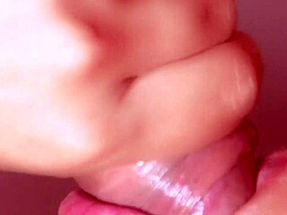 My japanese step sister swallows my cum in this close up uncensored blowjob