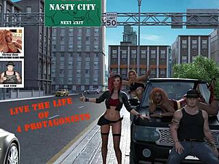 check out this nasty city game preview with gloryhole action