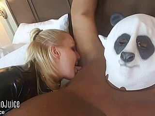 Selena Sky is dominating as the ass-licking blackbred fetish domme in this interracial promo clip.