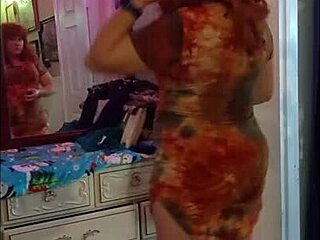 hotwife steffi does hippie witch pussy dance with redhead solo moves another dirty facial bit 😈