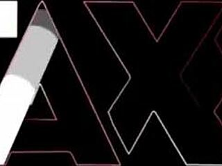 Busty ebony Carmen Hayes gets huge tits covered in cum after hardcore interracial blowjob