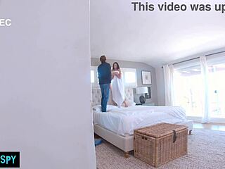 Angel lover transforms into a devoted babysitter. She secures her nanny job through intimate encounters with brunette charm.