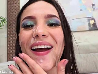 Lucy Mendez craves huge cocks filling all her holes with intense anal destruction and dap action