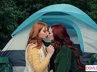 Hey, lacy lennon dives into her first lesbian fisting at camp