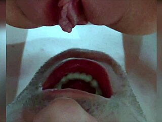 Hey, this bbw dominatrix makes her husband drink piss from her pussy while face sitting