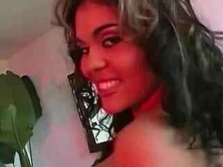 she is a stunning curvaceous latina with holes good for double drilling in a threesome