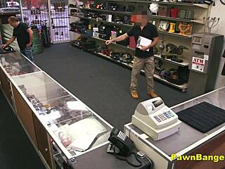 Nerdy Brunette Teen 18+ Sucks Big Cock And Fucks For Cash