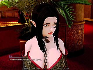 Hey, harem hotel episode 49 unfolds in steamy hotel game action.