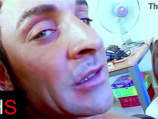 oh man, this very sexy girl gets double fucked with intense double penetration in a hot threesome