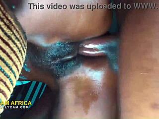 Slutty brunette Aimee Black deepthroats a monster cock in heels. She lets him cum hard right in her mouth.