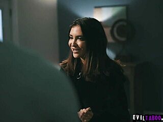 Sexy bestfriends Jane Wilde and Natalie Knight noticed Nathan Bronson stalking them, so they decided to share his huge cock in a wild 3some.