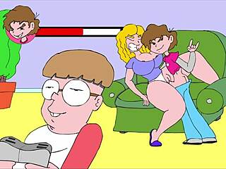 hey, just chilling on the couch with some comic fun