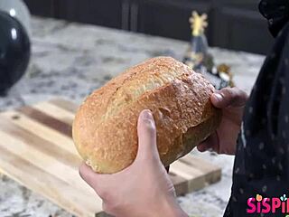 Chloe Temple teases Ricky Spanish about growing a pair before they have taboo POV sex in the bedroom.