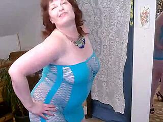 Strutting in heels and changing dresses at the fashion show for gregg dawnskye1962