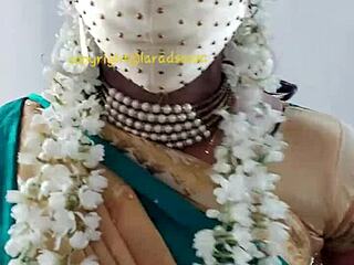 Tô louca de tesão como crossdresser indiana Lara Dsouza de sari com vibes de tia e mamãe