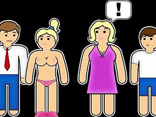 This Asian teen casually shares her first kinky blindfold sex experience with an older guy.