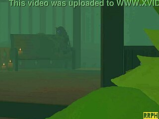 Overwhelmed By Lust As Horny Slut Takes On Skeleton