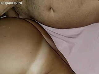 Me and my wife enjoy cumshot in her big ass with eating cum.