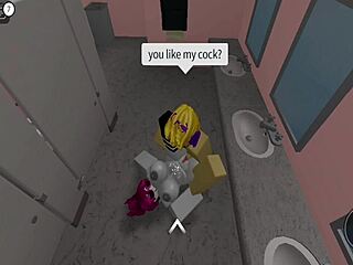 Hey, getting fucked by the gringo right in Roblox action