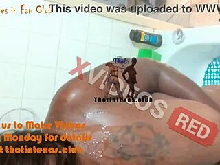 Stroking that pussy, drilling deep into ebony milf's big ass while she rides cowgirl?