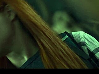 josephine jackson undergoes a parasited transformation, her big tits babe body getting wet with pussy slime during intense solo masturbation