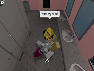 Hey, getting fucked by the gringo right in Roblox action