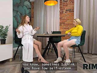 Rim4k Kinky Couple Shows Their Busty Friend What The Best Sex Is With FFM Threesome And Ass Licking Fetish