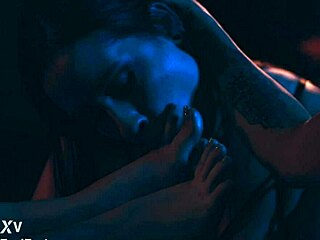 She Licked My Toes With Such Passion In Femdom Foot Fetish Session