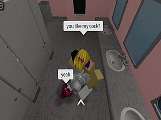 Hey, getting fucked by the gringo right in Roblox action