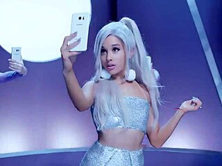 hey, check out ariana grande in focus video