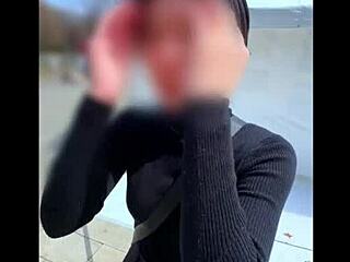 I experience intense creampie sex with my cheating boss in the office as cuckold husband waits.