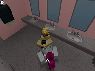 Hey, getting fucked by the gringo right in Roblox action