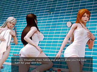 Academy 217 unfolds as an erotic game filled with intriguing scenarios and immersive storytelling elements.