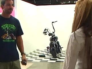 Teasing Carmel Moore with Huge Cock Stretching Her Tight Pussy Until She Begs?