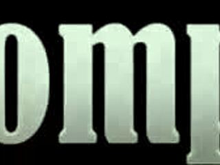 Redhead Elizaveta Golubeva dives into her first hard anal threesome with deepthroat, double penetration, and rough gaping action.