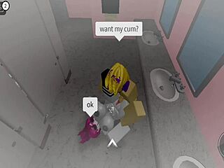 Hey, getting fucked by the gringo right in Roblox action