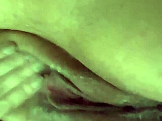 Blonde Wife Teases Her Pussy With Massive Black Cock Fantasy