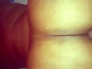 my friend's curvy black grandma told him to bend her over and fuck that big fat ass