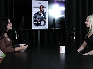 Amateur blonde in see through lingerie for Brazilian swinger group compilation