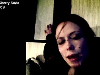 cherrysoda cherry loves cum facials on tits with escorts and hooker action in trailer details