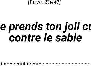 Why not take your pretty ass on the sand with wave sounds cream massage and fingering?