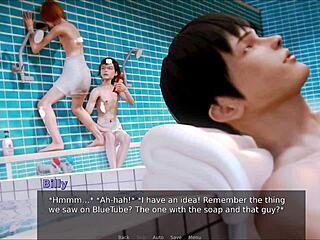 Academy 217 unfolds as an erotic game filled with intriguing scenarios and immersive storytelling elements.