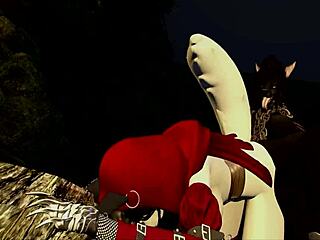 Ehi, Cappuccetto Rosso 18+ pronta per scopata rude da mostro futanari nella foresta?