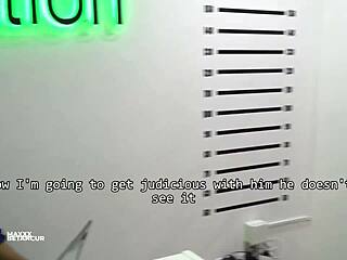 Cop Max Betancur dominates whore Shairapsychosex with big cock deepthroat and rough doggystyle sex at police station.