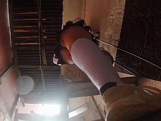 Profesor Captures Upskirt Views of Latina Students with Big Asses in Plumbing and Electricity Class