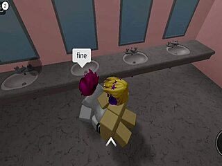 Hey, getting fucked by the gringo right in Roblox action