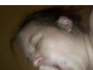 so this camera shy girl came back and i gave her another facial treatment